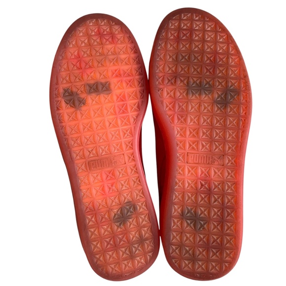 Puma x Haribo Suede Big Kid's Sz 6.5 C Red Gold Casual Athletic Stylish Sneakers - Picture 7 of 11